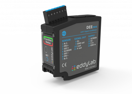 DEEneo: Universeller Messverstärker für induktive Sensoren LVDT